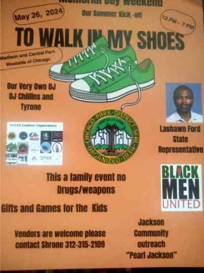 To Walk In My Shoes flyer