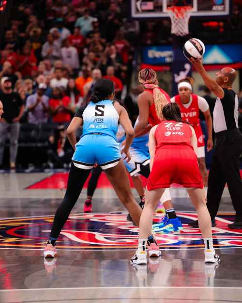 Angel Reese squared off against Caitlin Clark in a recent WNBA game 