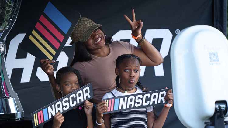 NASCAR driver Bubba Wallace hosted his 2nd annual Bubba's Block Party at Douglass Park 