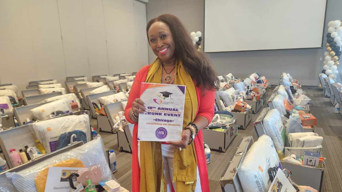 Terisa Griffin celebrates 18 years of “Better Love Yourself Trunk Party” at Malcolm X College