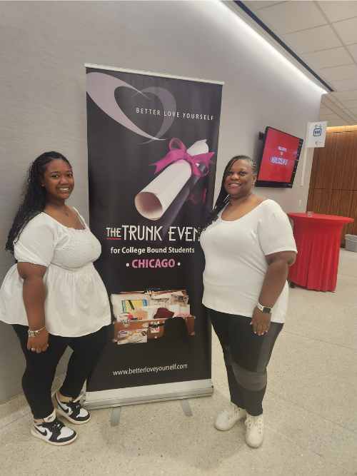 Volunteers at the Better Love Yourself Trunk Party 