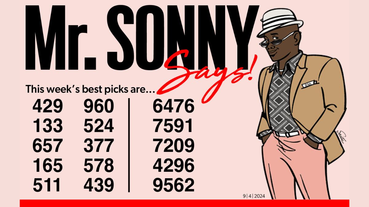 MR. SONNY KNOWS for Sept. 4, 2024