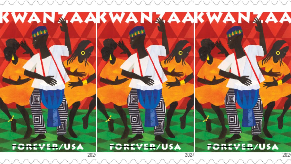 USPS issues a new stamp commemorating the Kwanzaa holiday