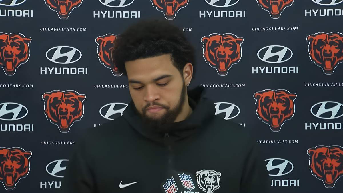 Caleb Williams, quarterback of the Bears