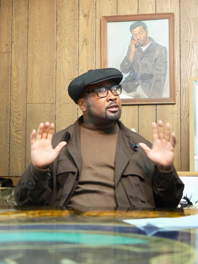 Fred Hampton by Tacuma Roeback