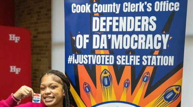 Cook County Clerk's Office wins National Award for student election judge program